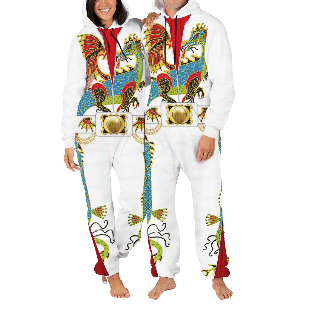 Gearhomie Elvis The Dragon jumpsuit Costume - Gearhomie.com