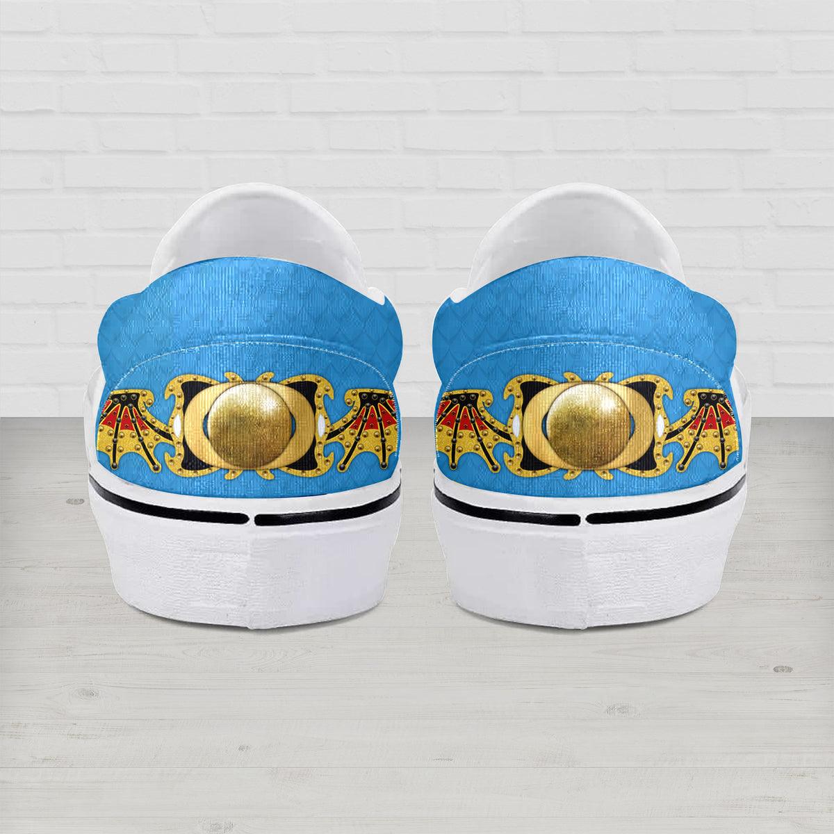 CustomsPig Elvis The Dragon Slip On Shoes - CustomsPig.com