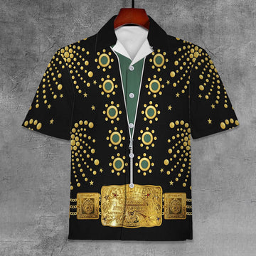 Gearhomie Elvis The Fireworks Unisex Hawaii Shirt - Gearhomie.com