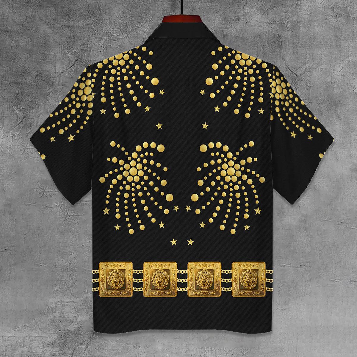 Gearhomie Elvis The Fireworks Unisex Hawaii Shirt - Gearhomie.com