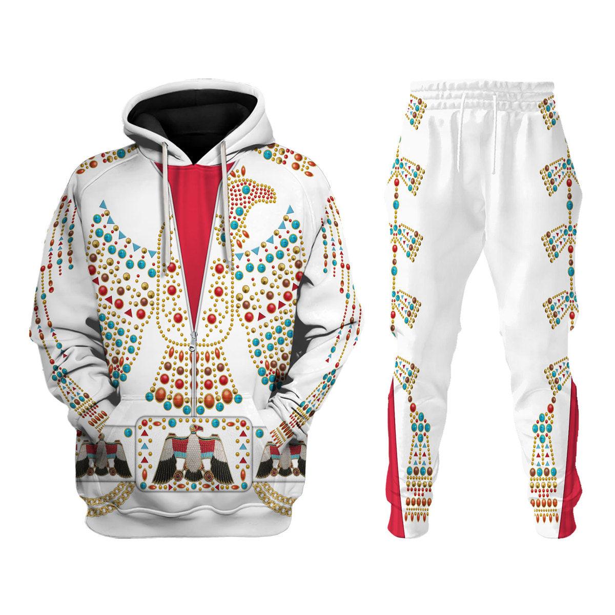 CustomsPig Elvis Thunderbird Costume Hoodie Sweatshirt T-Shirt Sweatpants - CustomsPig.com