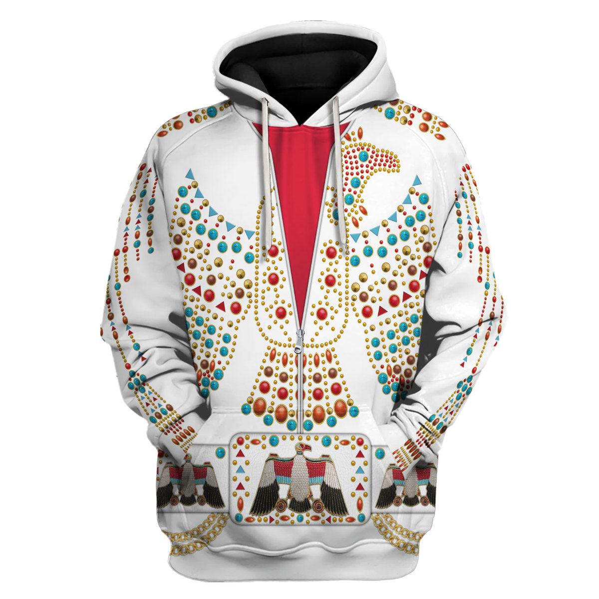 Gearhomie Elvis Thunderbird Costume Hoodie Sweatshirt T-Shirt Sweatpants - Gearhomie.com