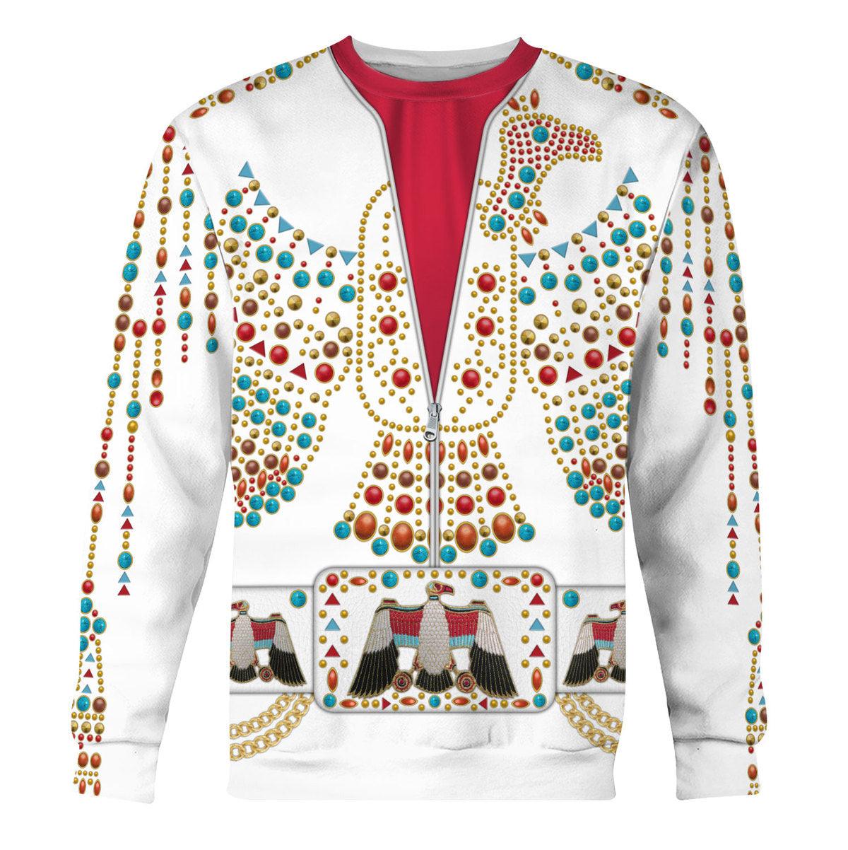 Gearhomie Elvis Thunderbird Costume Hoodie Sweatshirt T-Shirt Sweatpants - Gearhomie.com