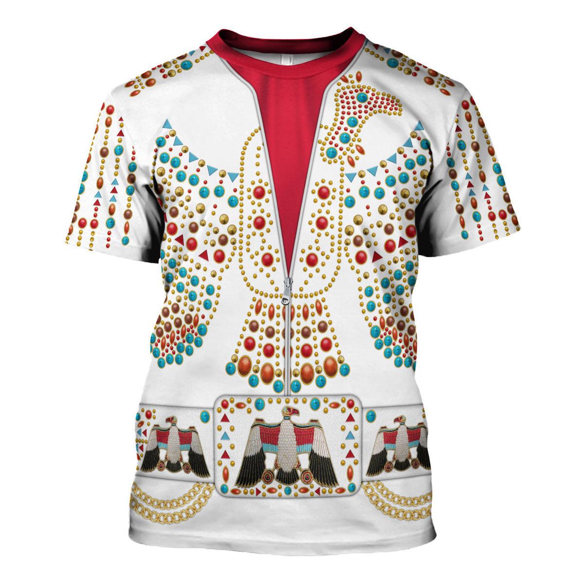 Gearhomie Elvis Thunderbird Costume Hoodie Sweatshirt T-Shirt Sweatpants - Gearhomie.com