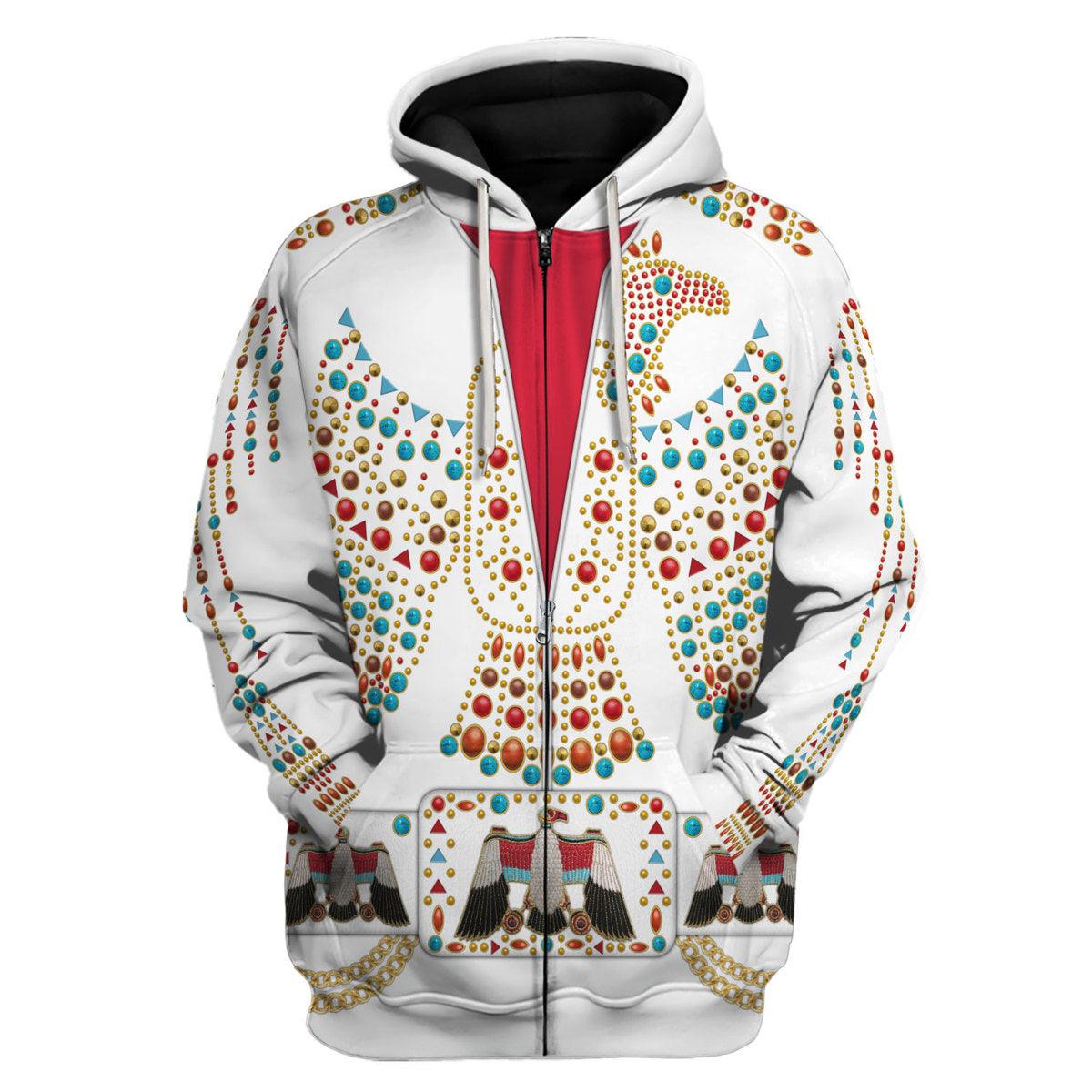 CustomsPig Elvis Thunderbird Costume Hoodie Sweatshirt T-Shirt Sweatpants - CustomsPig.com
