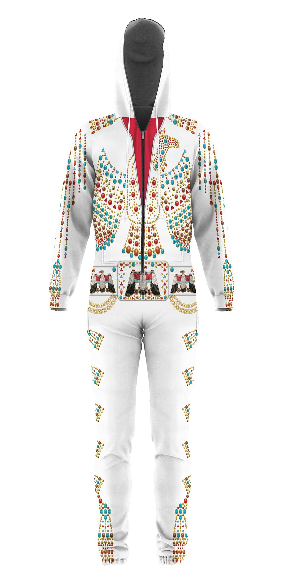 Gearhomie Elvis Thunderbird jumpsuit Costume - Gearhomie.com