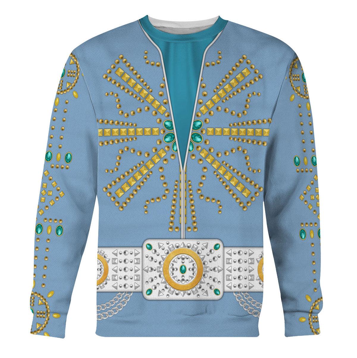 Gearhomie Elvis Tiffany Costume Hoodie Sweatshirt T-Shirt Sweatpants - Gearhomie.com