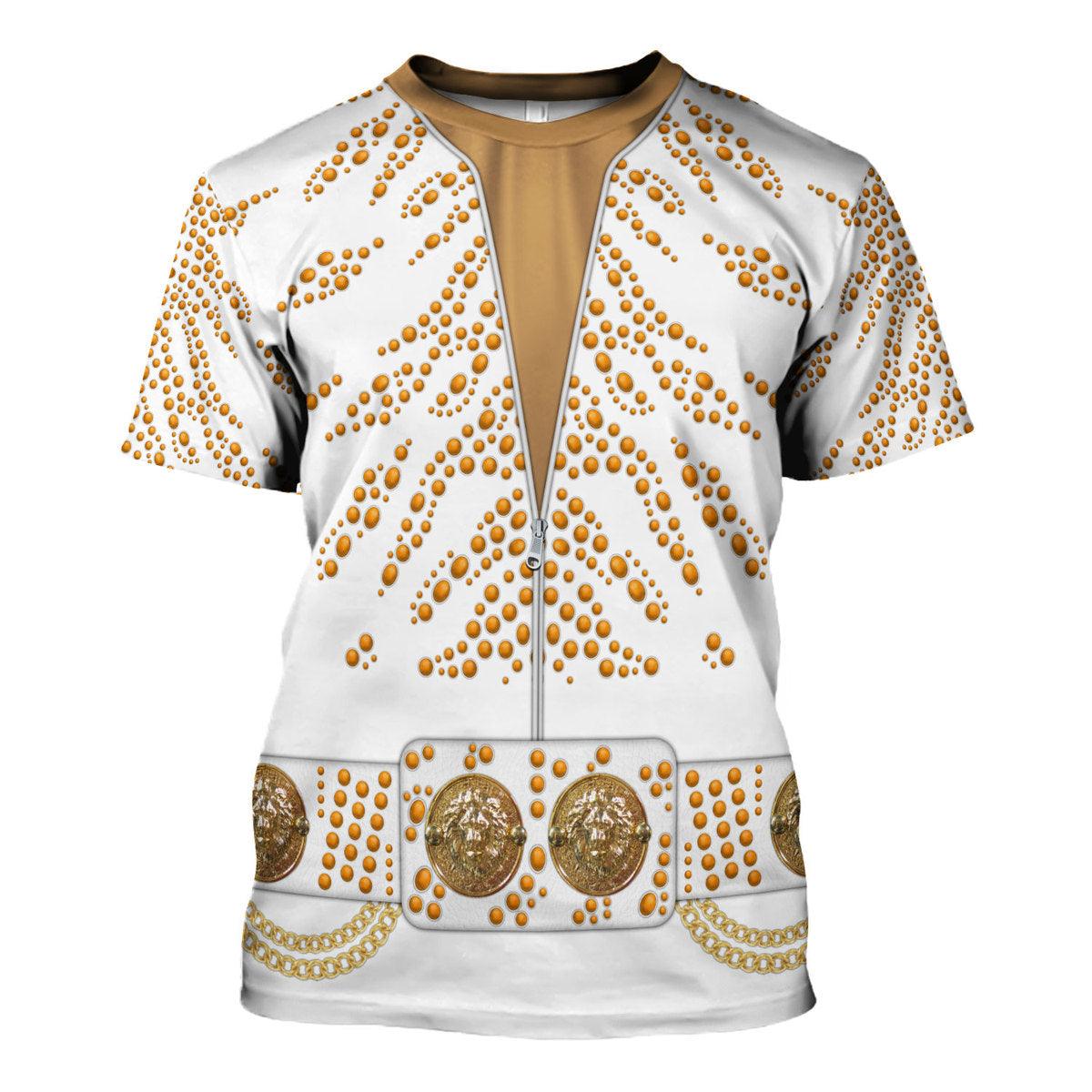 Gearhomie Elvis Topaz Stone Costume Hoodie Sweatshirt T-Shirt Sweatpants - Gearhomie.com