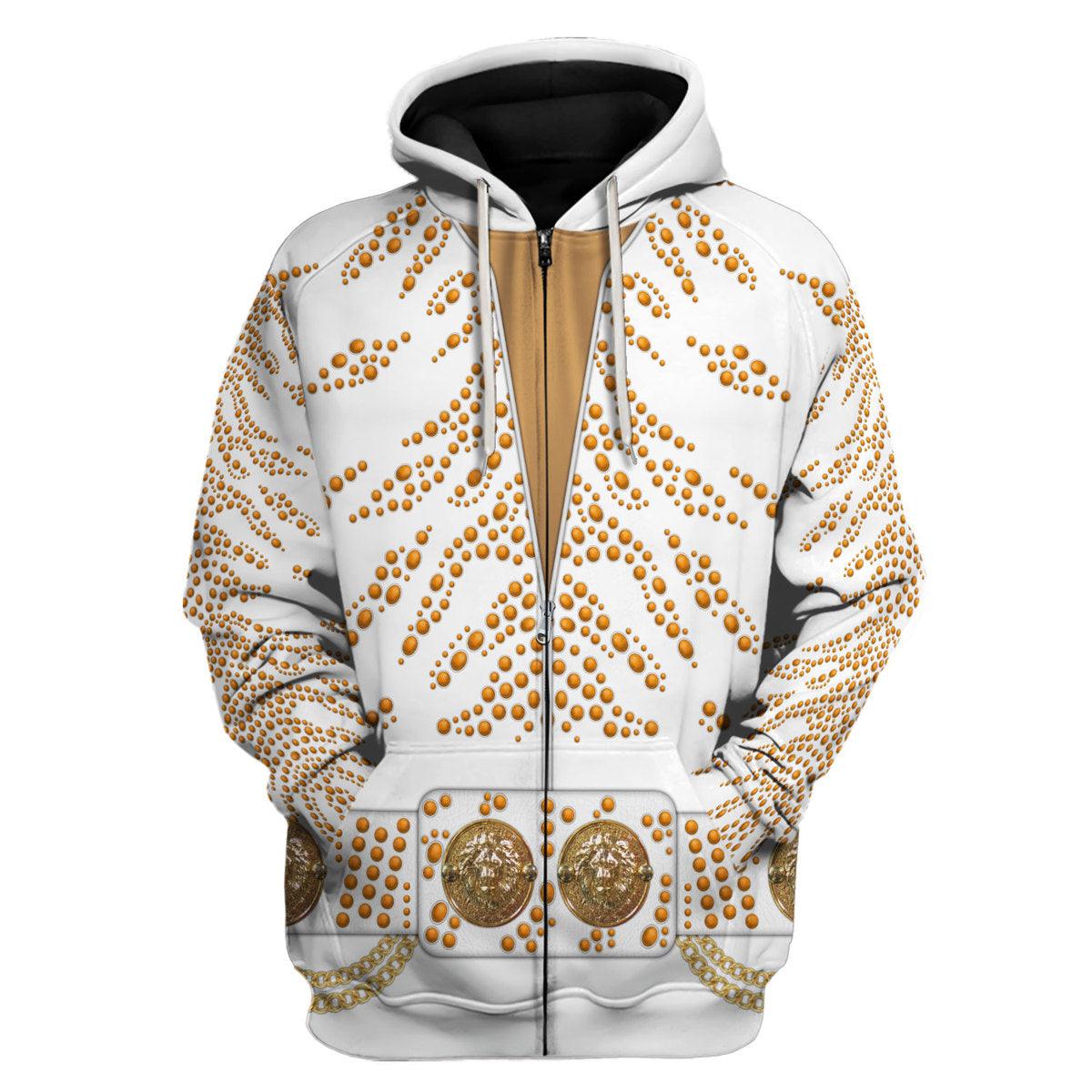 Gearhomie Elvis Topaz Stone Costume Hoodie Sweatshirt T-Shirt Sweatpants - Gearhomie.com