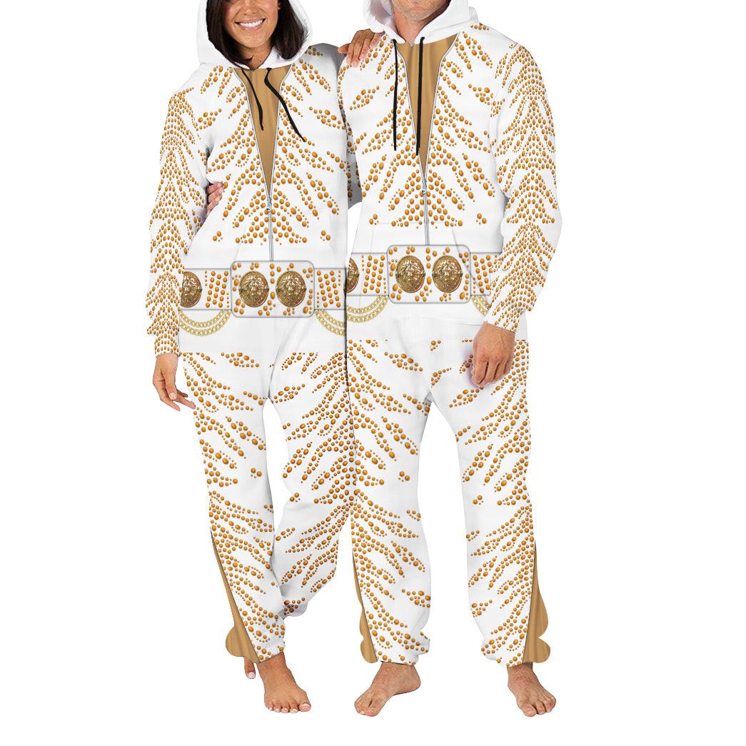 Gearhomie Elvis Topaz Stone jumpsuit Costume - Gearhomie.com