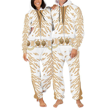 Gearhomie Elvis Topaz Stone jumpsuit Costume - Gearhomie.com
