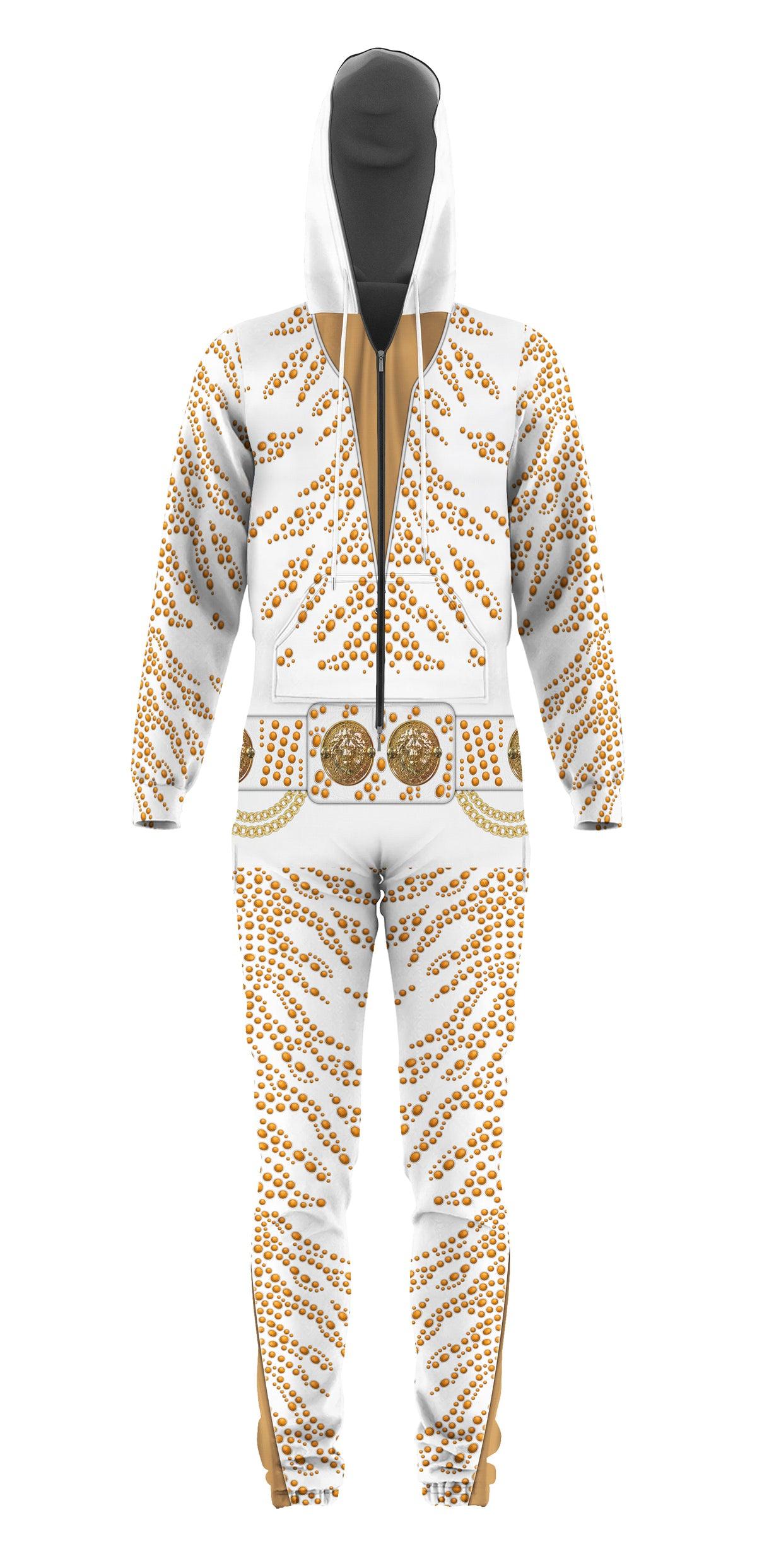 Gearhomie Elvis Topaz Stone jumpsuit Costume - Gearhomie.com