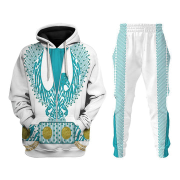 Gearhomie Elvis Turquoise Phoenix Costume Hoodie Sweatshirt T-Shirt Sweatpants - Gearhomie.com