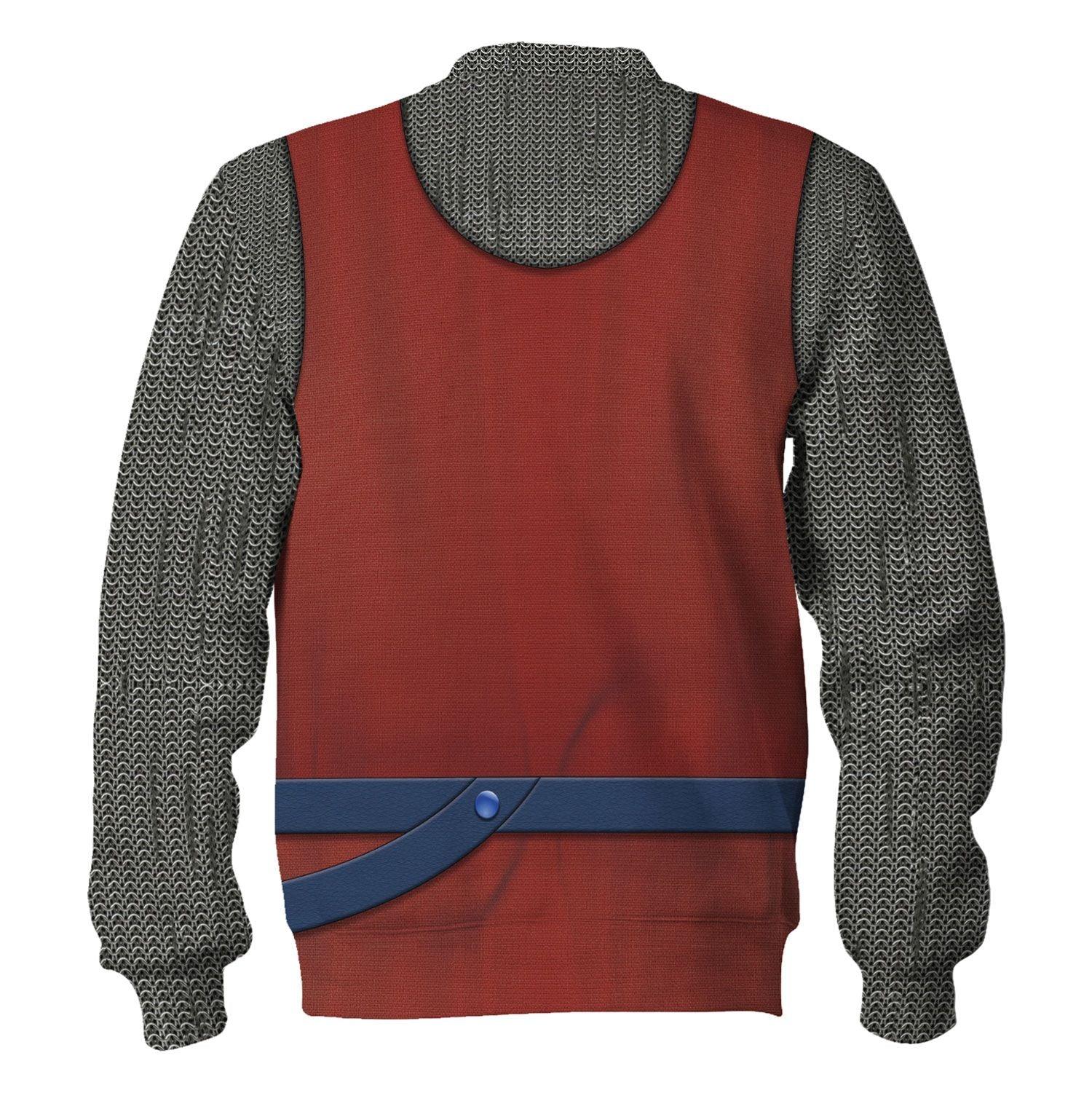 Gearhomie English Knight Costume Hoodie Sweatshirt T-Shirt Tracksuit - Gearhomie.com