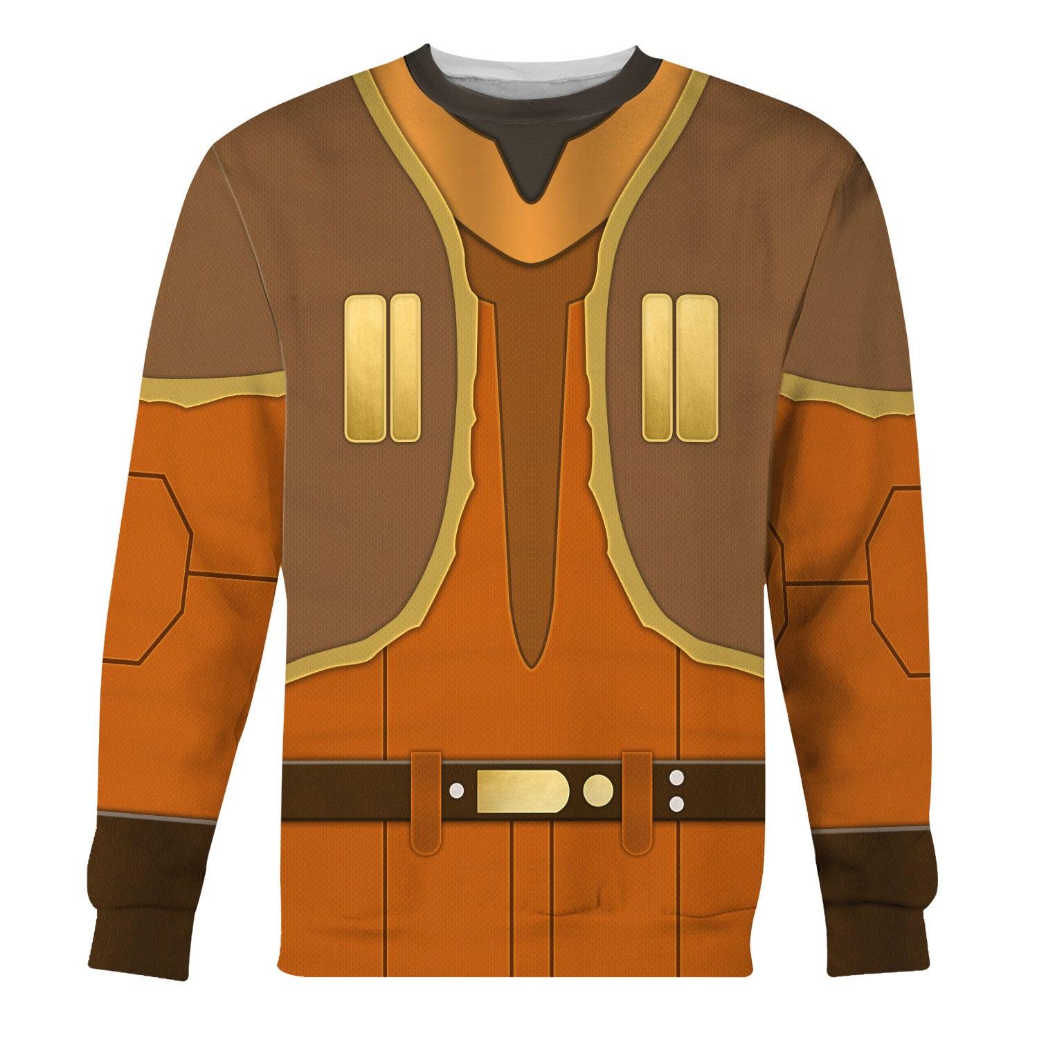 Gearhomie Ezra Bridger's Costume Hoodie Sweatshirt T-Shirt Sweatpants - Gearhomie.com