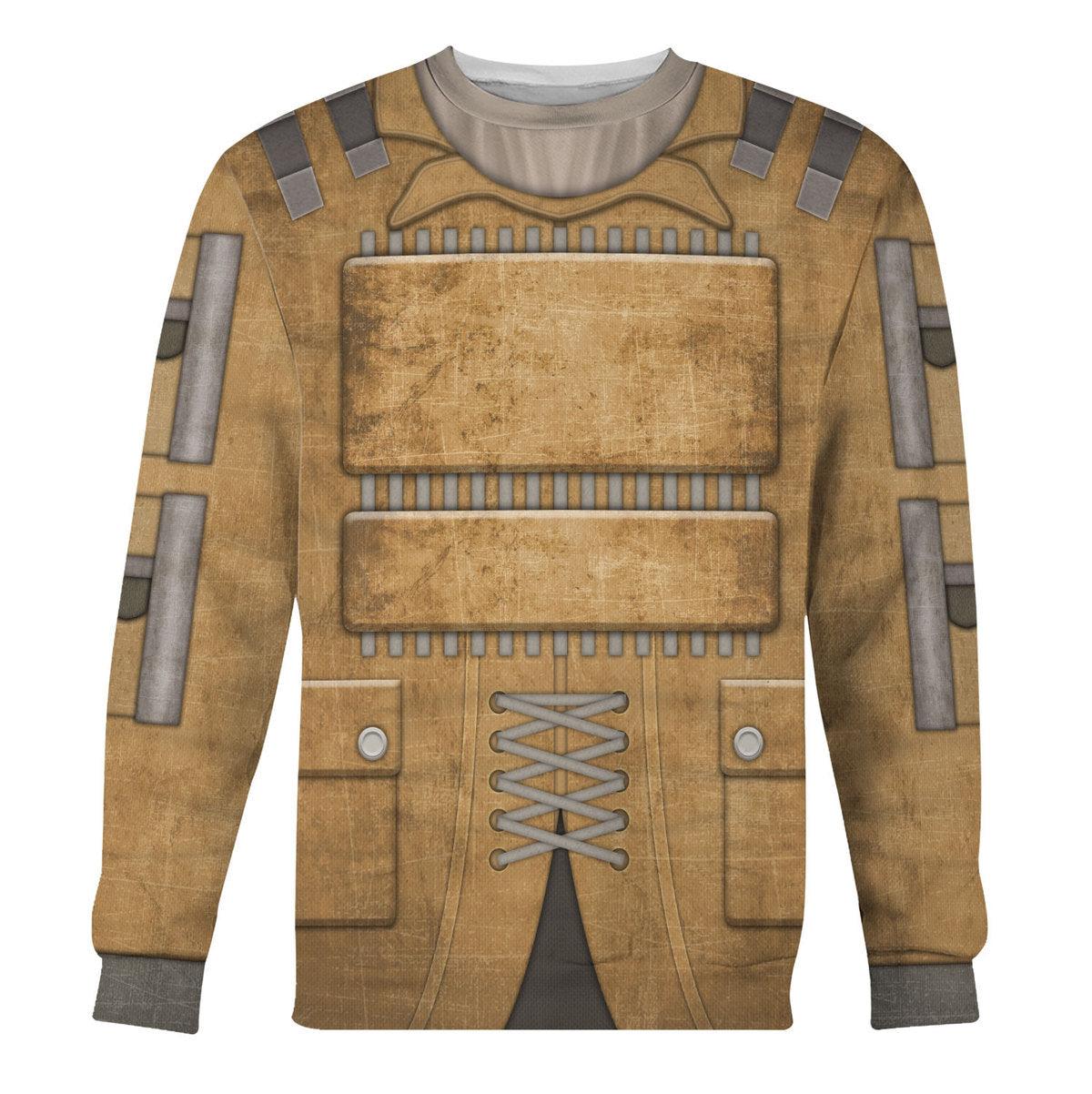 OodieGang Fallout Railroad Armored Coat Hoodie Sweatshirt T-Shirt Tracksuit - OodieGang.com