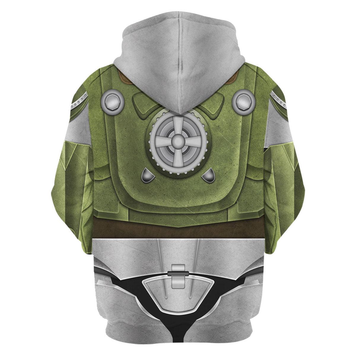 Gearhomie Fallout T-51b Power Armor Hoodie Sweatshirt T-Shirt Tracksuit - Gearhomie.com