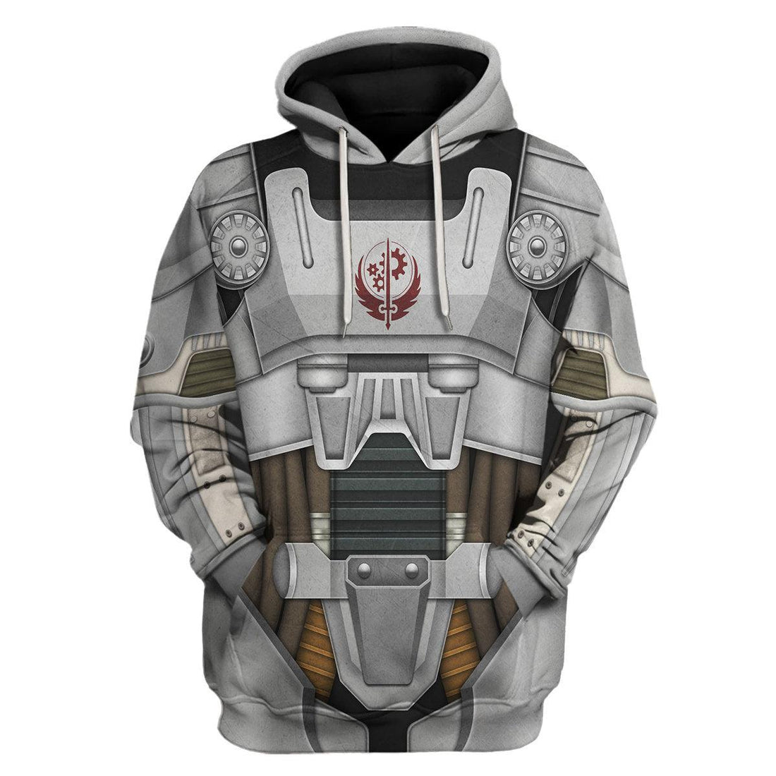 CustomsPig Fallout T-60 Power Armor TV Series Hoodie Sweatshirt T-Shirt Tracksuit - CustomsPig.com