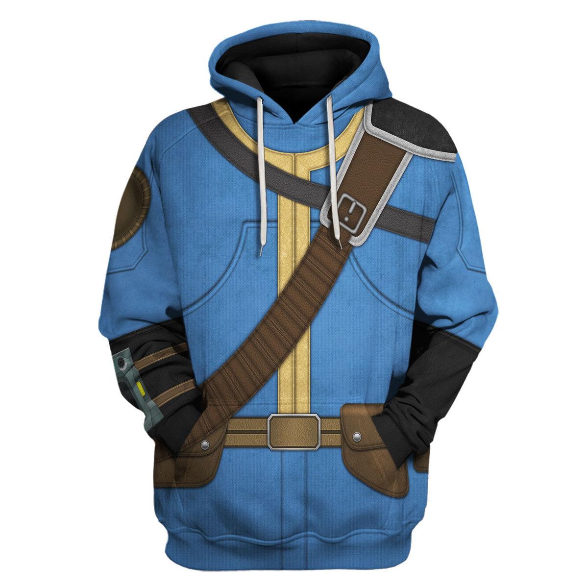 YMskins Fallout Vault 13 Tracksuit Hoodie Sweatshirt T-Shirt Tracksuit
