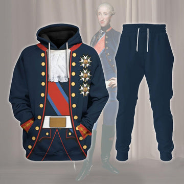 Gearhomie Ferdinand I Of The Two Sicilies - Uniform Costume Hoodie Sweatshirt T-Shirt Tracksuit - Gearhomie.com