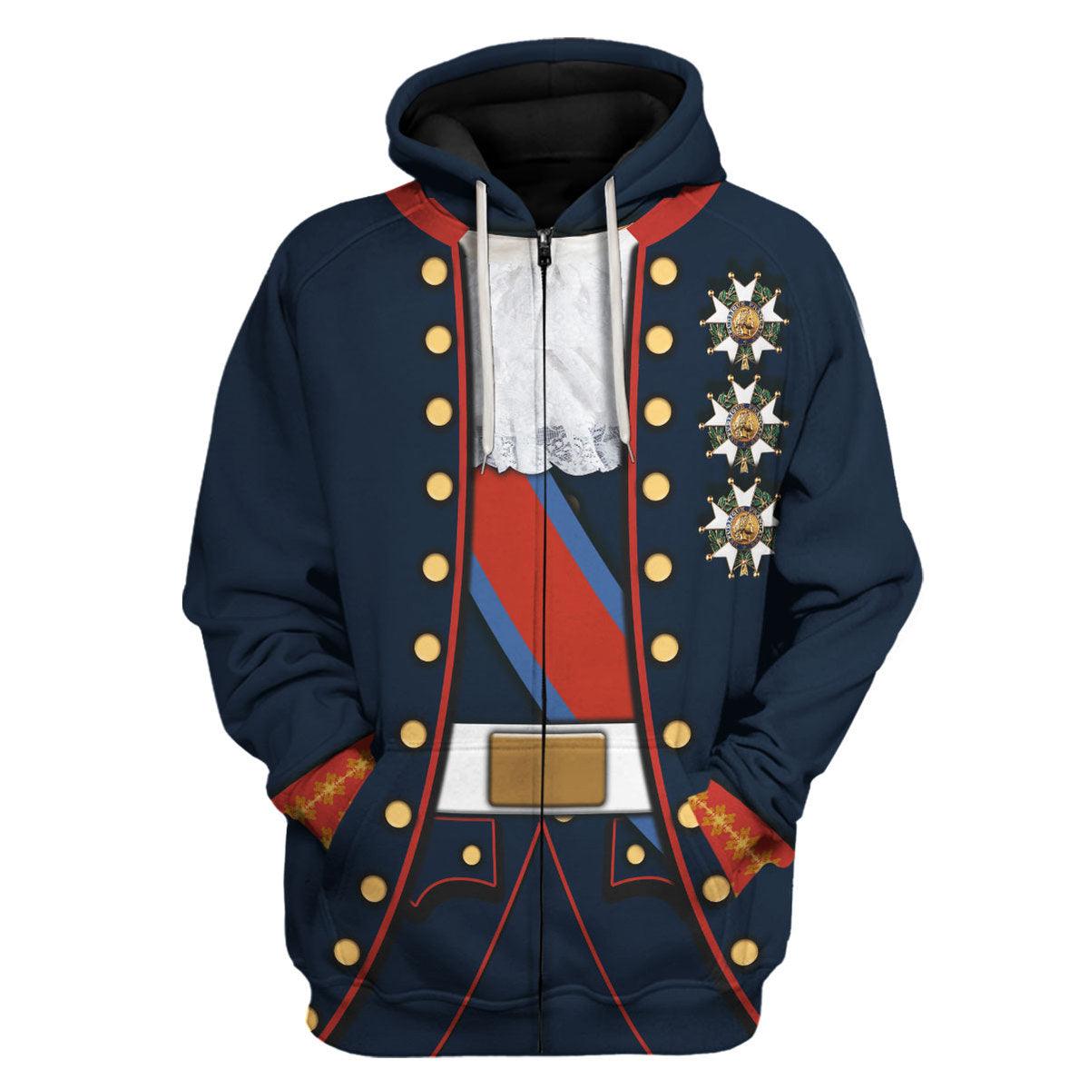 Gearhomie Ferdinand I Of The Two Sicilies - Uniform Costume Hoodie Sweatshirt T-Shirt Tracksuit - Gearhomie.com
