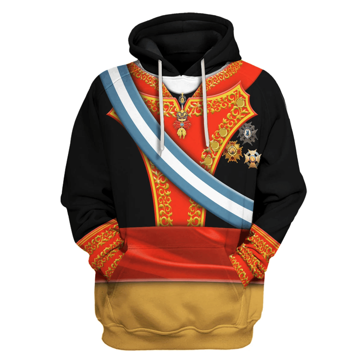 Gearhomie Ferdinand VII Of Spain Costume Hoodie Sweatshirt T-Shirt Tracksuit - Gearhomie.com