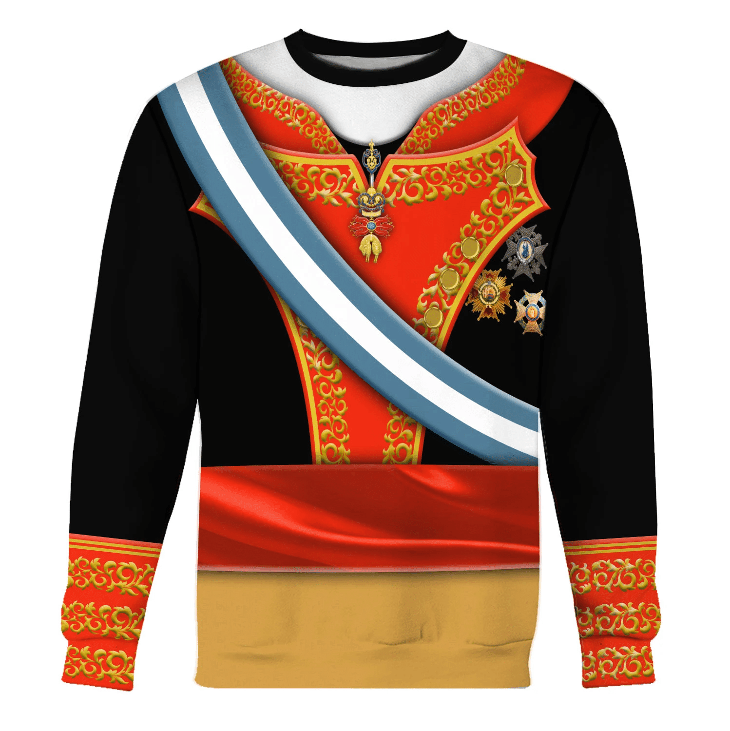 Gearhomie Ferdinand VII Of Spain Costume Hoodie Sweatshirt T-Shirt Tracksuit - Gearhomie.com