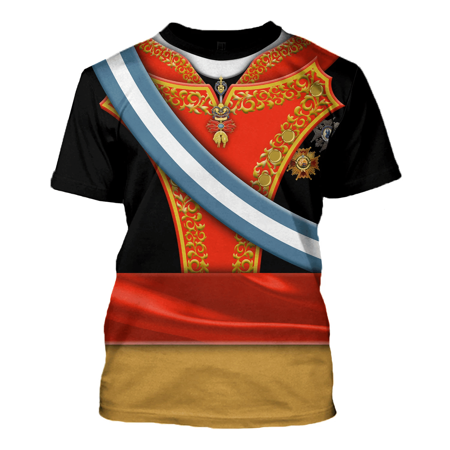 Gearhomie Ferdinand VII Of Spain Costume Hoodie Sweatshirt T-Shirt Tracksuit - Gearhomie.com