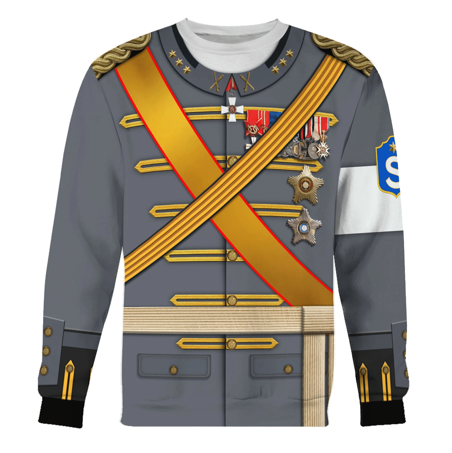 Gearhomie Finnish Military Leader Carl Gustaf Emil Mannerheim Costume Hoodie Sweatshirt T-Shirt Tracksuit - Gearhomie.com