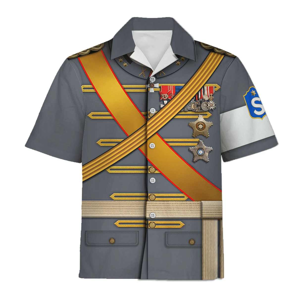 Gearhomie Finnish Military Leader Carl Gustaf Emil Mannerheim Costume Hoodie Sweatshirt T-Shirt Tracksuit - Gearhomie.com