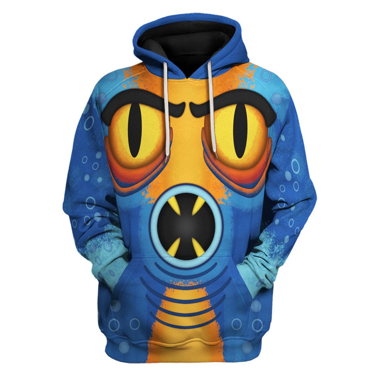 Gearhomie Fred Super Armor Cosplay Costume Hoodie Sweatshirt T-Shirt Sweatpants - Gearhomie.com