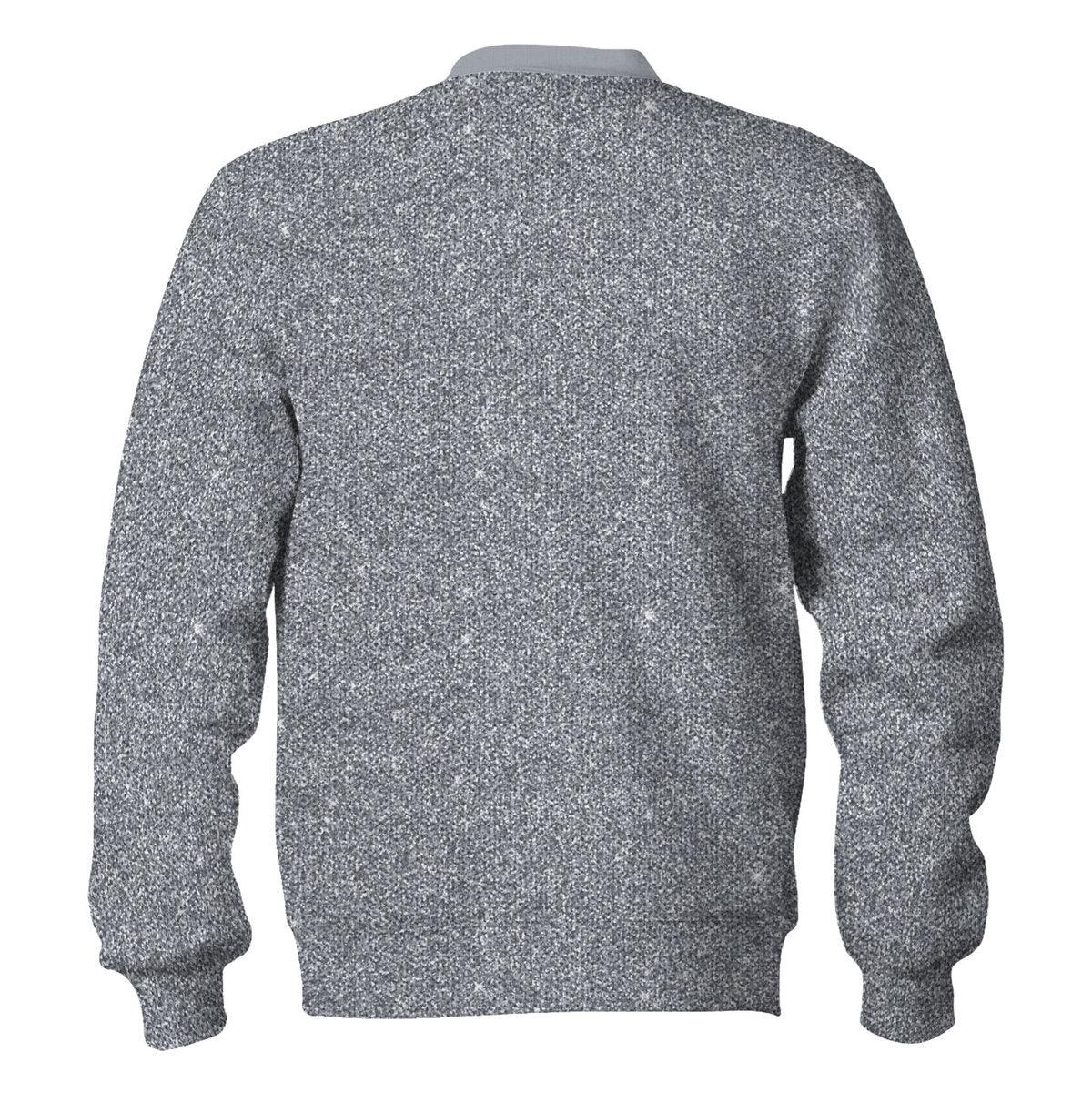 Gearhomie Freddie Mercury Sparkly Silver Sequined Bodysuit Costume Hoodie Sweatshirt T-Shirt Tracksuit - Gearhomie.com