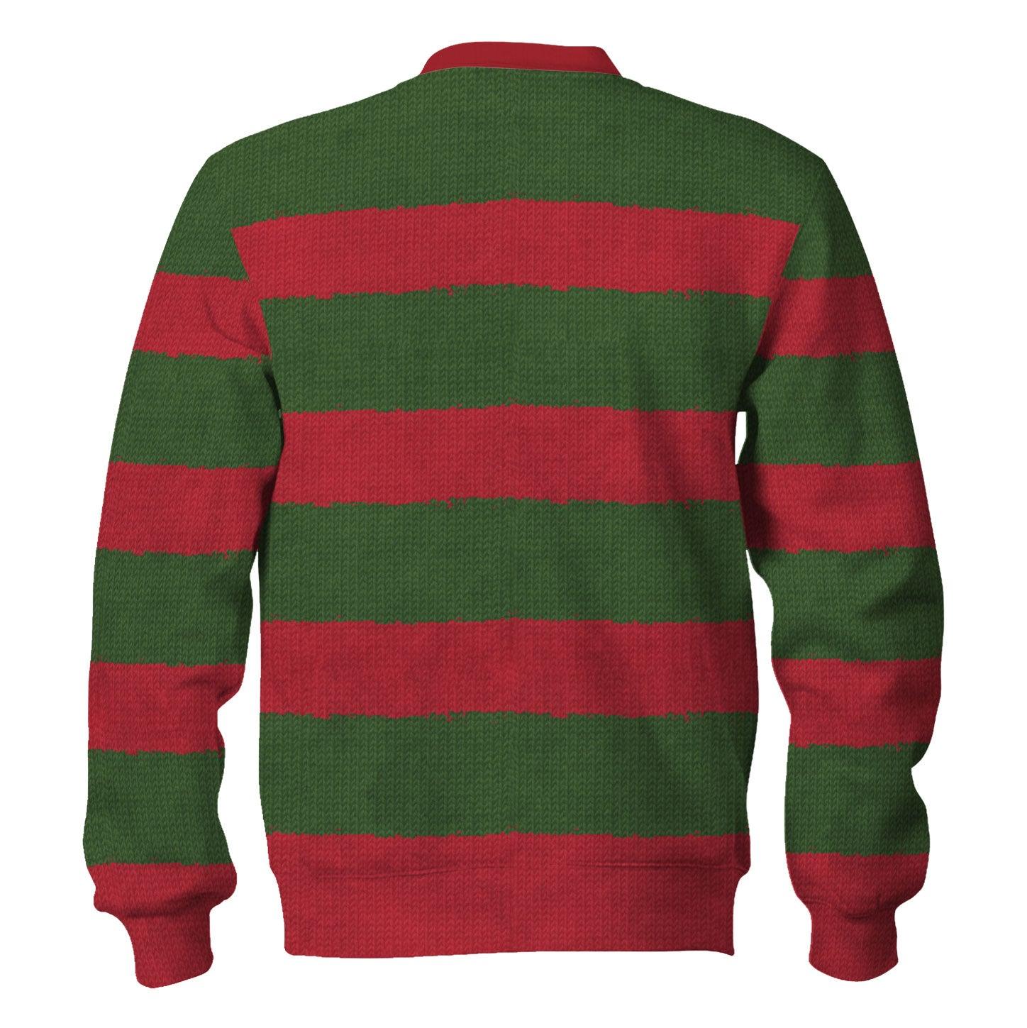 Gearhomie Freddy Krueger Hoodie Sweatshirt T-Shirt Tracksuit - Gearhomie.com