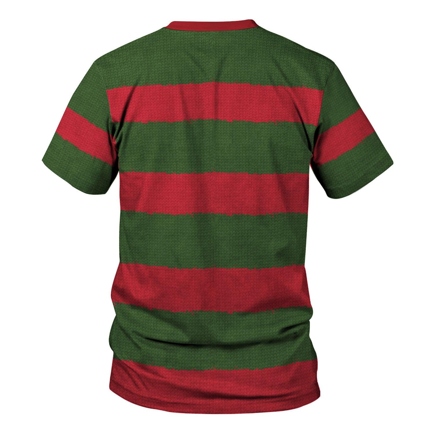 Gearhomie Freddy Krueger Hoodie Sweatshirt T-Shirt Tracksuit - Gearhomie.com