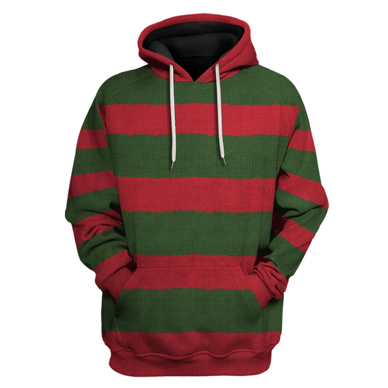 Gearhomie Freddy Krueger Hoodie Sweatshirt T-Shirt Tracksuit - Gearhomie.com