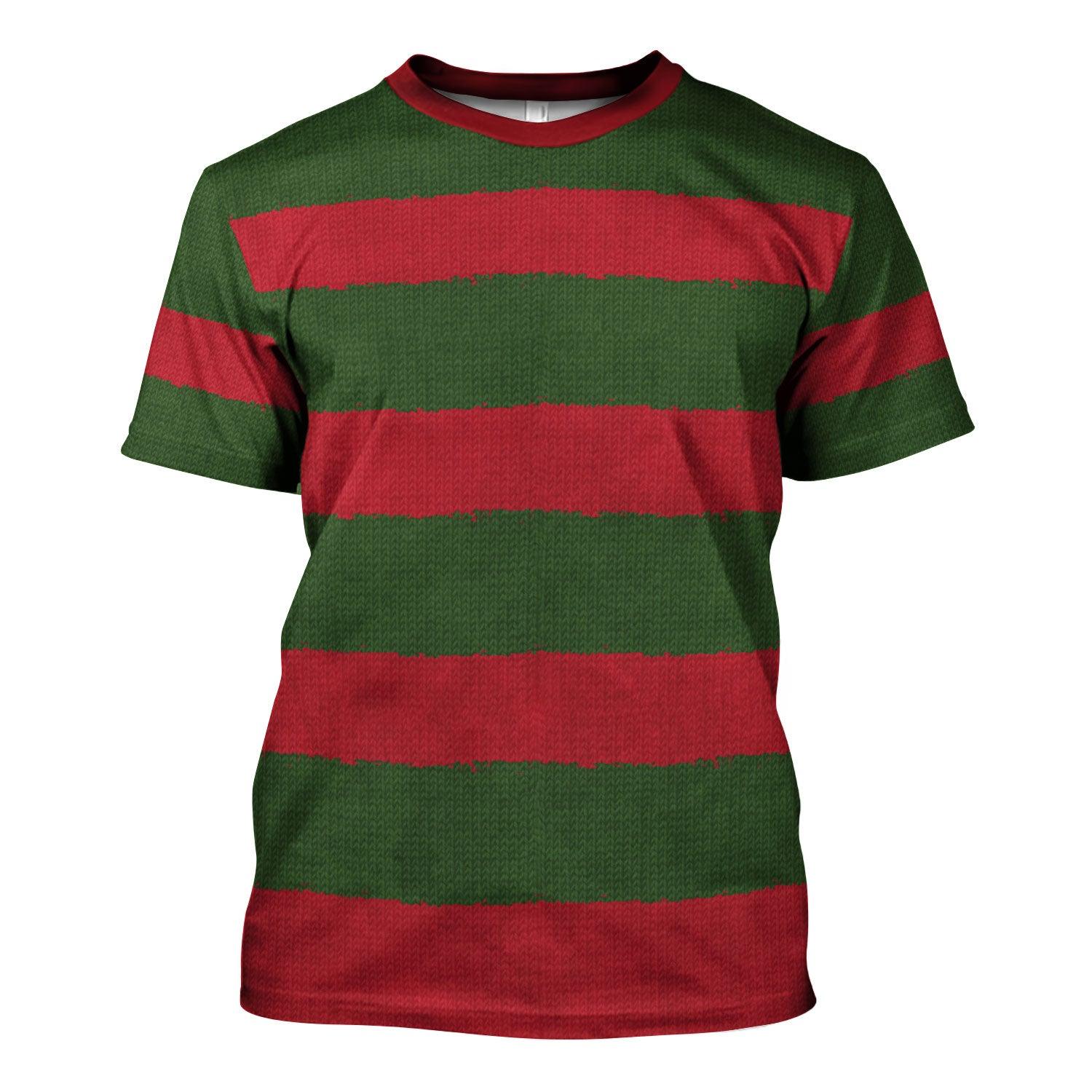 Gearhomie Freddy Krueger Hoodie Sweatshirt T-Shirt Tracksuit - Gearhomie.com