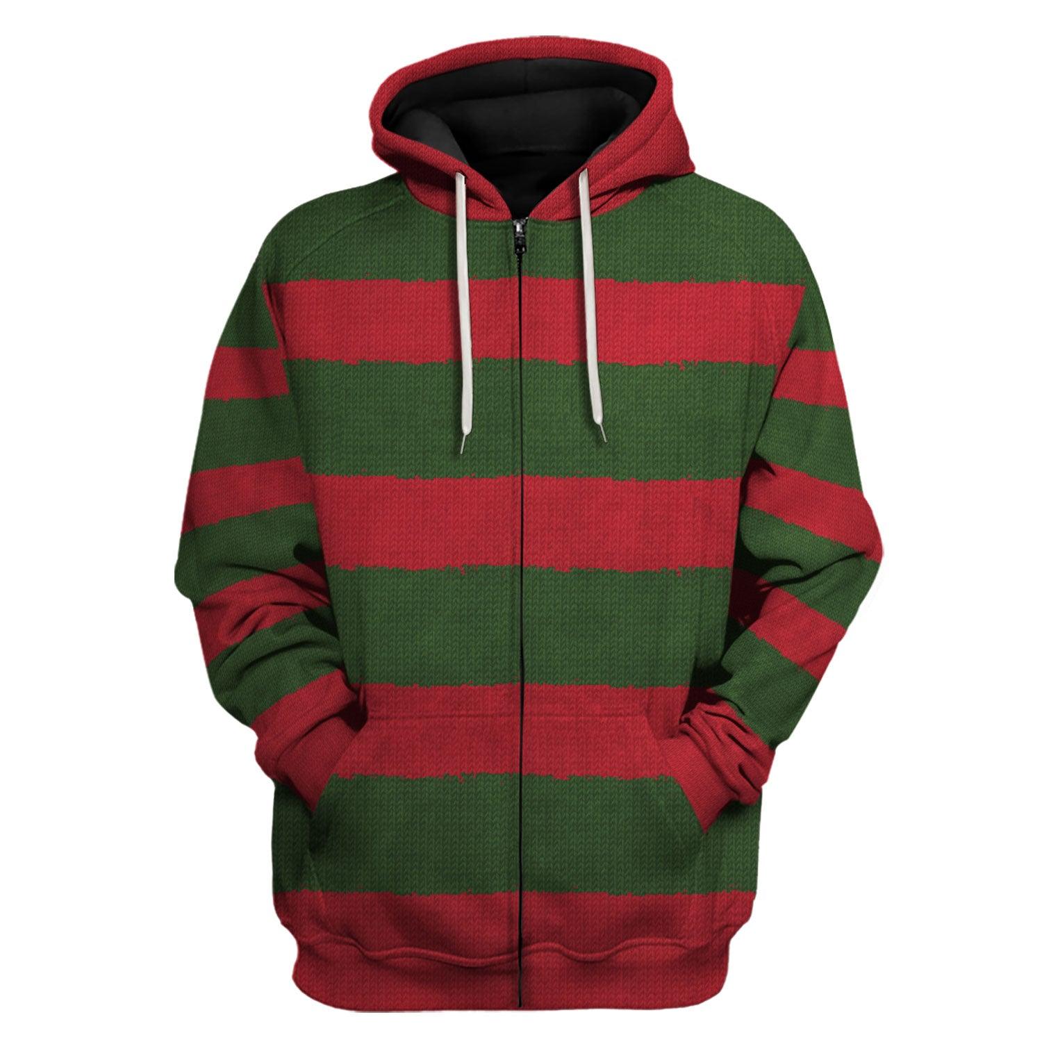 Gearhomie Freddy Krueger Hoodie Sweatshirt T-Shirt Tracksuit - Gearhomie.com