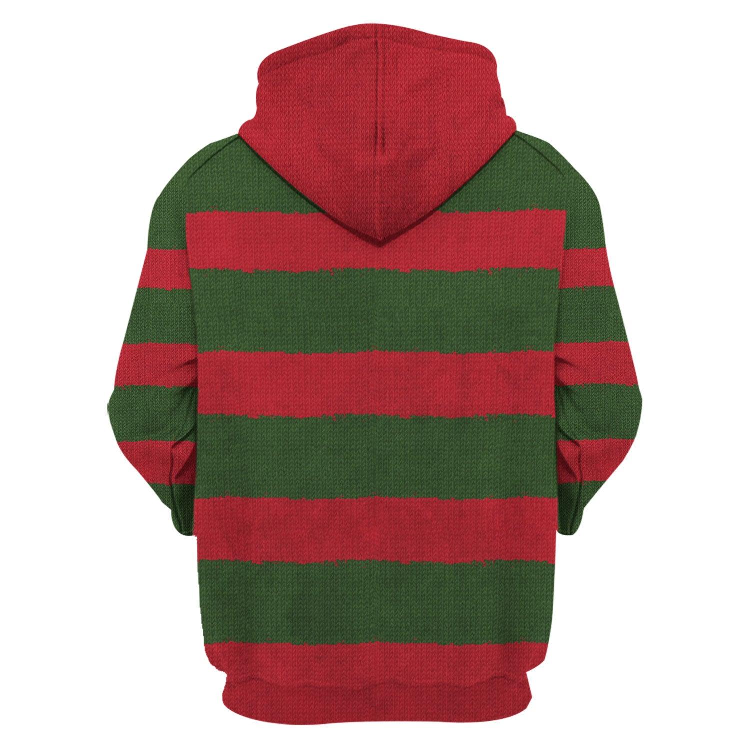 Gearhomie Freddy Krueger Hoodie Sweatshirt T-Shirt Tracksuit - Gearhomie.com