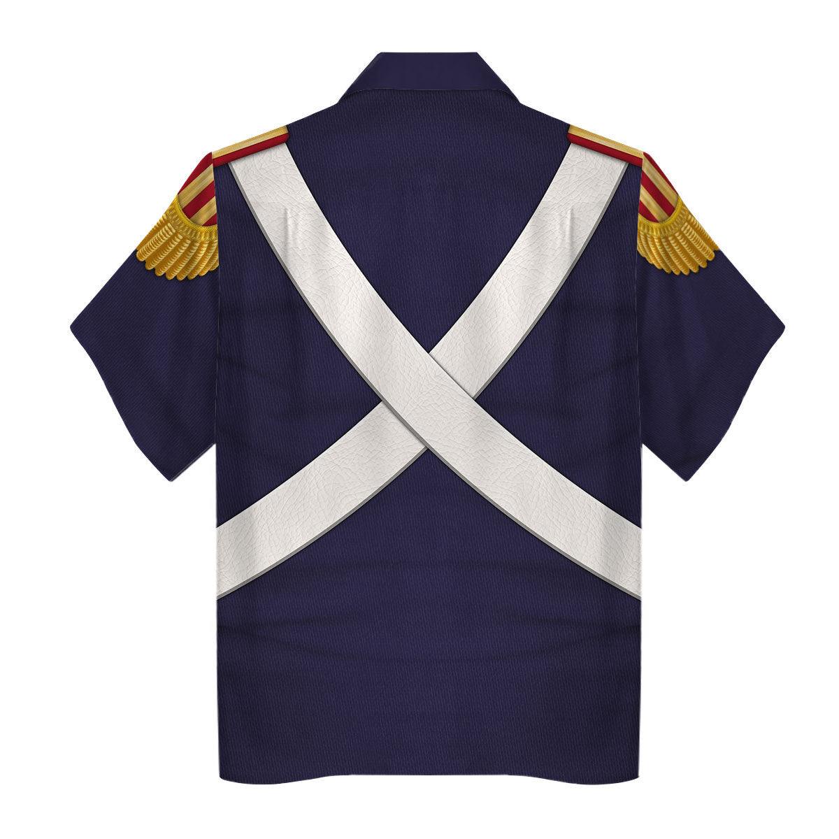 CustomsPig French Grenadier-Imperial Guard Infantry (1806-1815) Uniform All Over Print Hoodie Sweatshirt T-Shirt Tracksuit - DucG