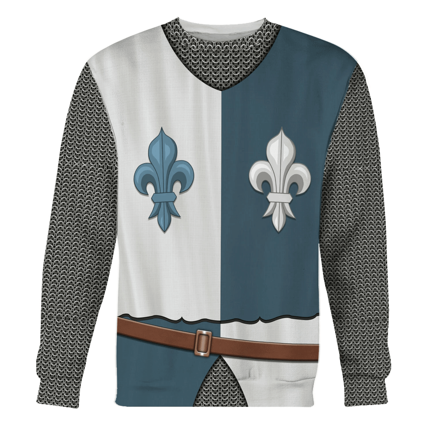 Gearhomie French Knight Costume Hoodie Sweatshirt T-Shirt Tracksuit - Gearhomie.com
