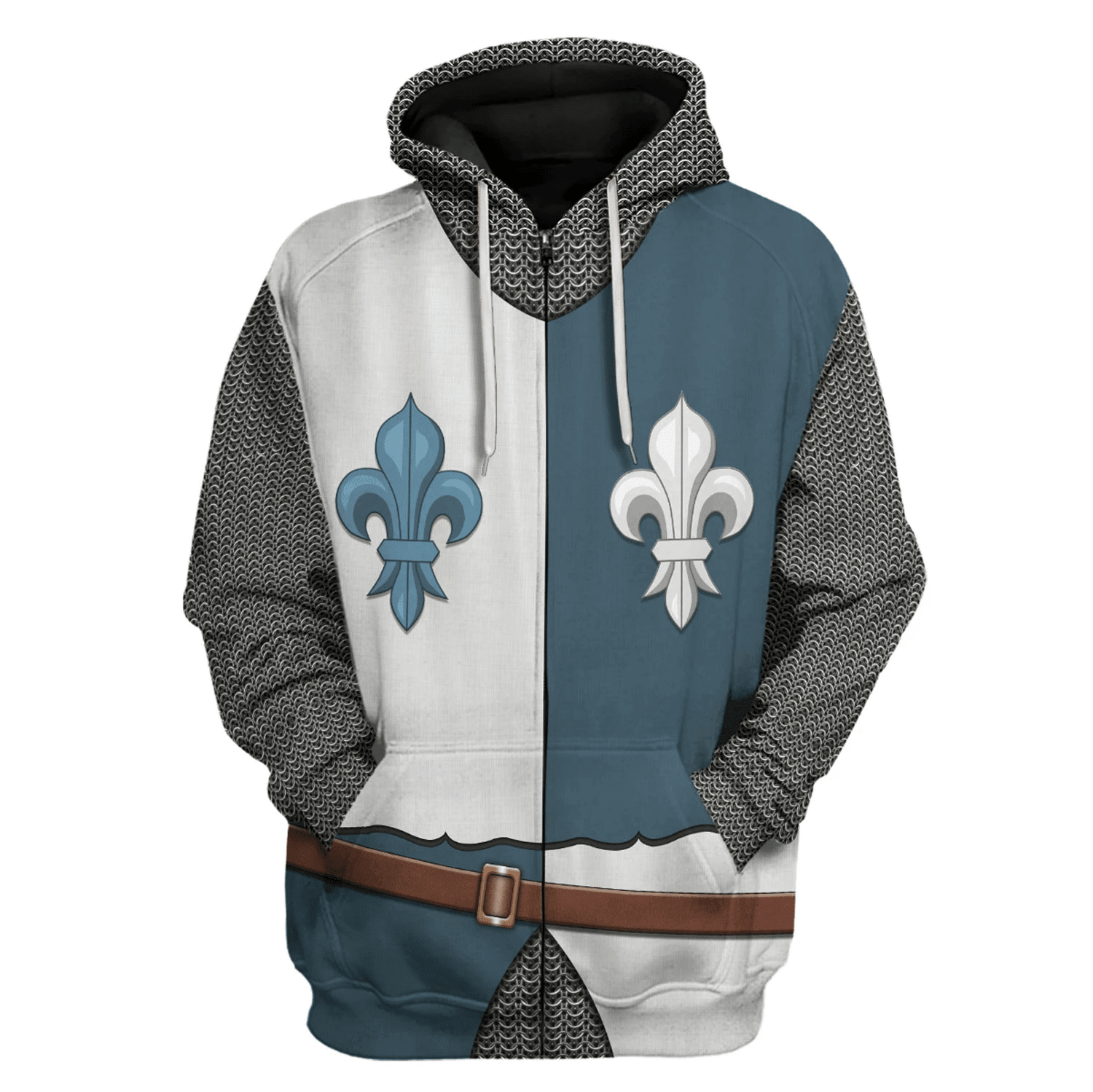 Gearhomie French Knight Costume Hoodie Sweatshirt T-Shirt Tracksuit - Gearhomie.com