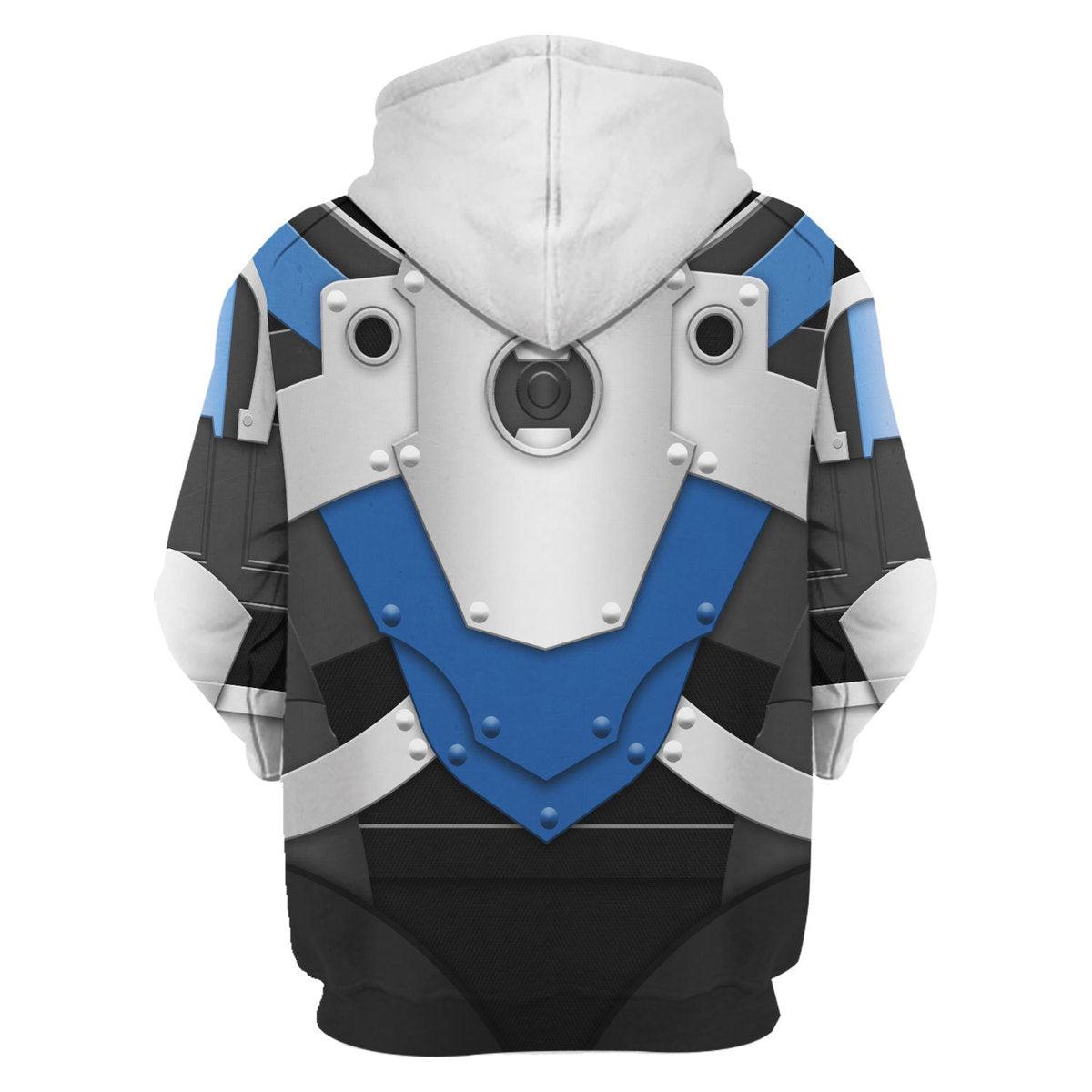 Gearhomie Garrus Vakarian Hoodie Sweatshirt T-shirt Sweatpants Outfit Cosplay Costumes - Gearhomie.com