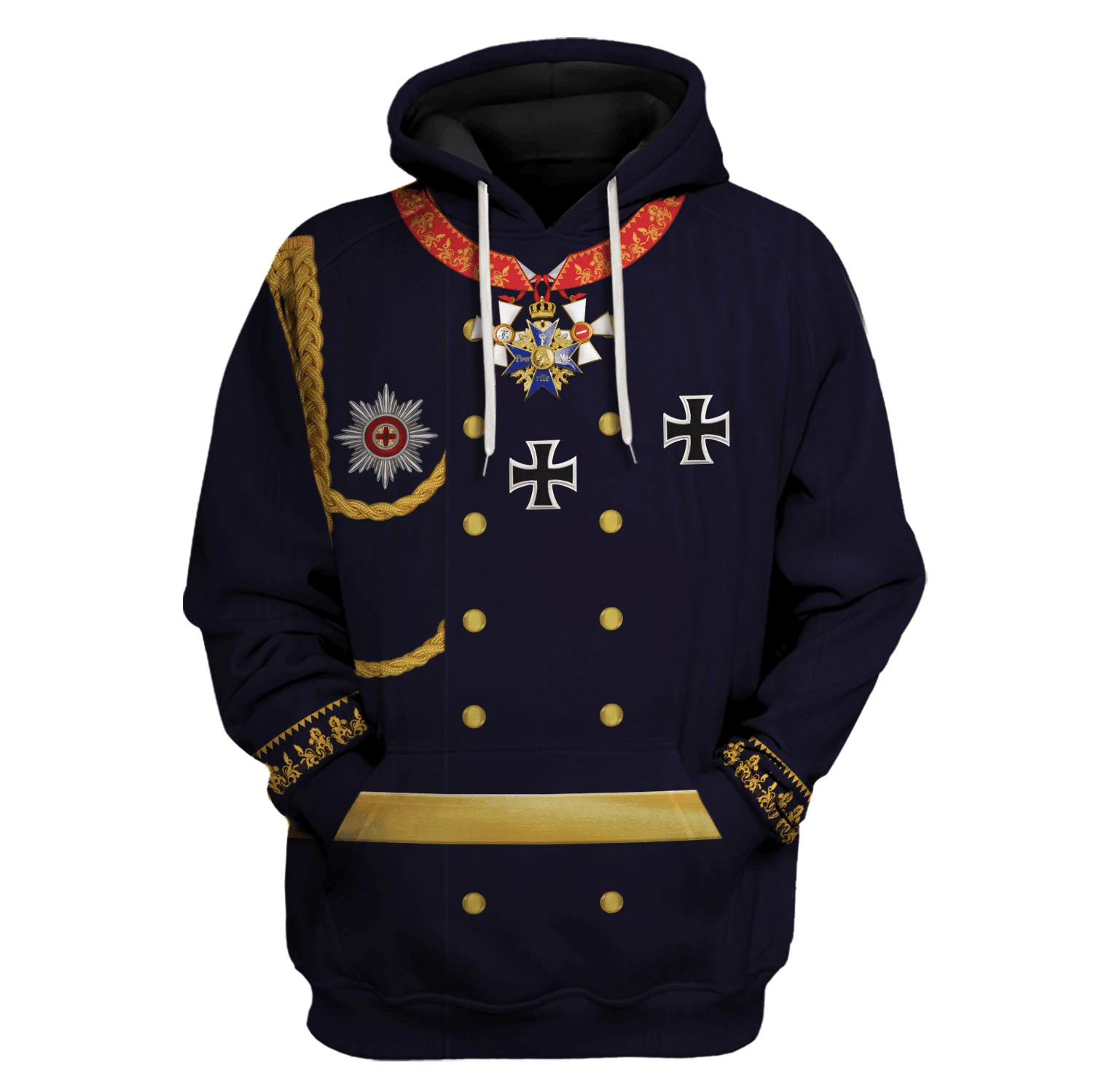 Gearhomie General Gerhard von Scharnhorst Costume Hoodie Sweatshirt T-Shirt Tracksuit - Gearhomie.com