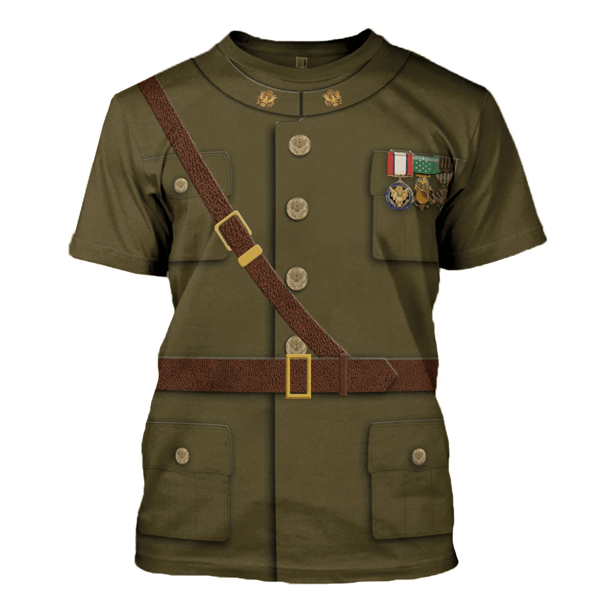 Gearhomie General John J. Jack Pershing Costume Hoodie Sweatshirt T-Shirt Tracksuit - Gearhomie.com