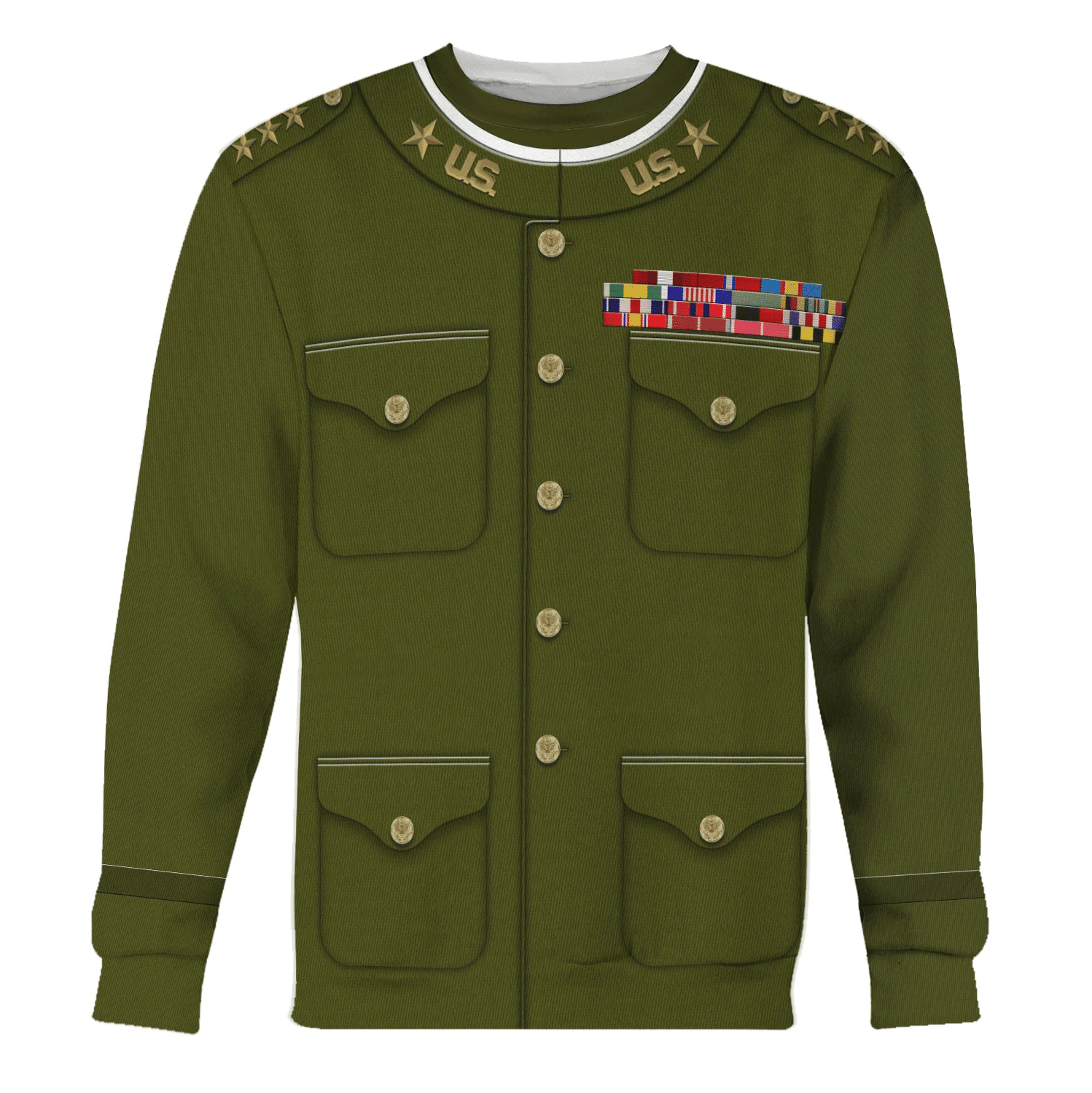 Gearhomie General Peyton C. March Costume Hoodie Sweatshirt T-Shirt Tracksuit - Gearhomie.com