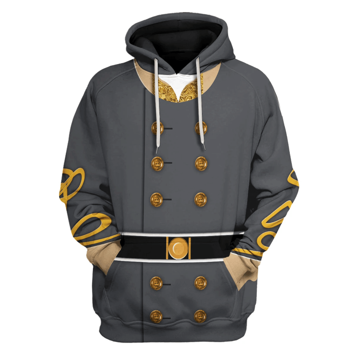 Gearhomie General Thomas Stonewall Jackson Costume Hoodie Sweatshirt T-Shirt Tracksuit - Gearhomie.com