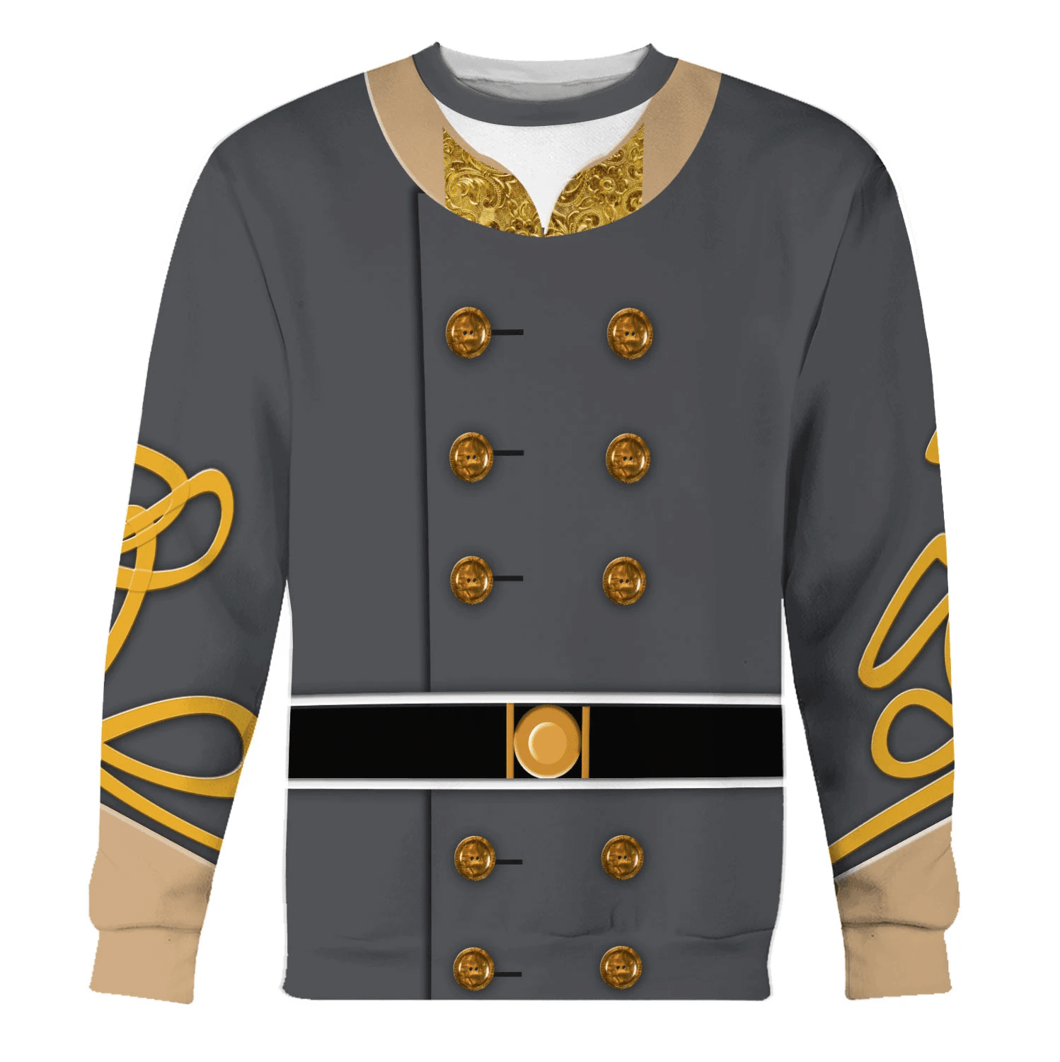 Gearhomie General Thomas Stonewall Jackson Costume Hoodie Sweatshirt T-Shirt Tracksuit - Gearhomie.com