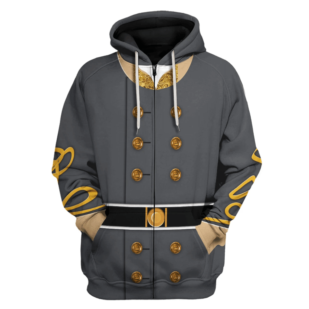  CustomsPig General Thomas Stonewall Jackson Costume Hoodie Sweatshirt T-Shirt Tracksuit -  CustomsPig.com
