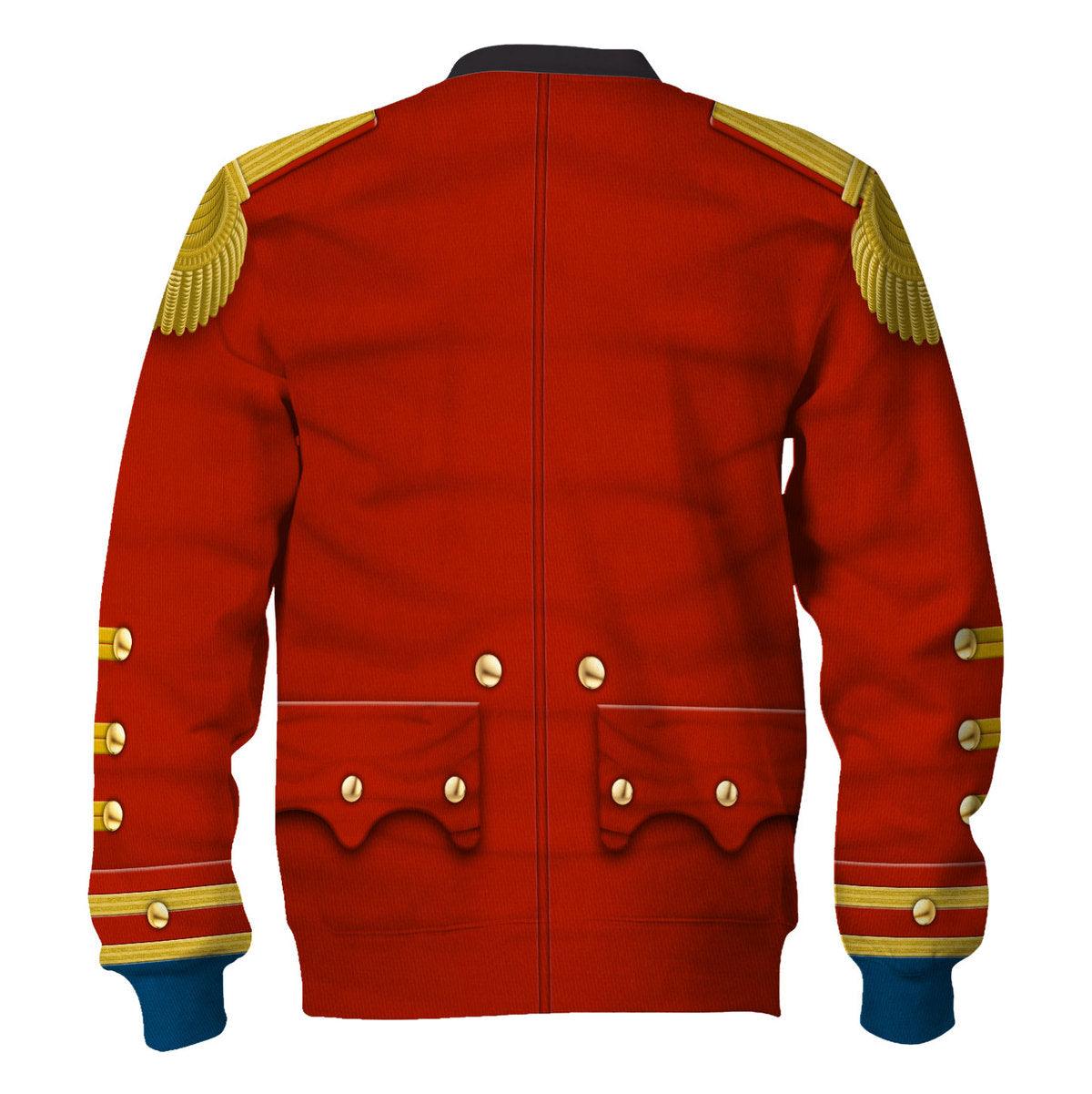 Gearhomie General Washington - The American Revolution Uniform All Over Print Hoodie Sweatshirt T-Shirt Tracksuit - Gearhomie.com