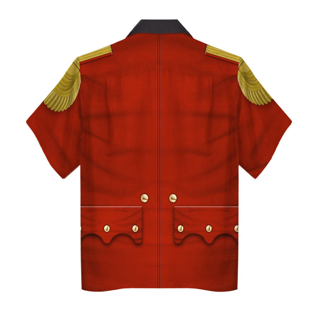 Gearhomie General Washington - The American Revolution Uniform All Over Print Hoodie Sweatshirt T-Shirt Tracksuit - Gearhomie.com